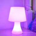 modern chanel table lamp design rgb color changing battery operated hotel bedside table lamps